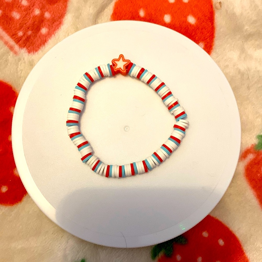 4th of July bracelet